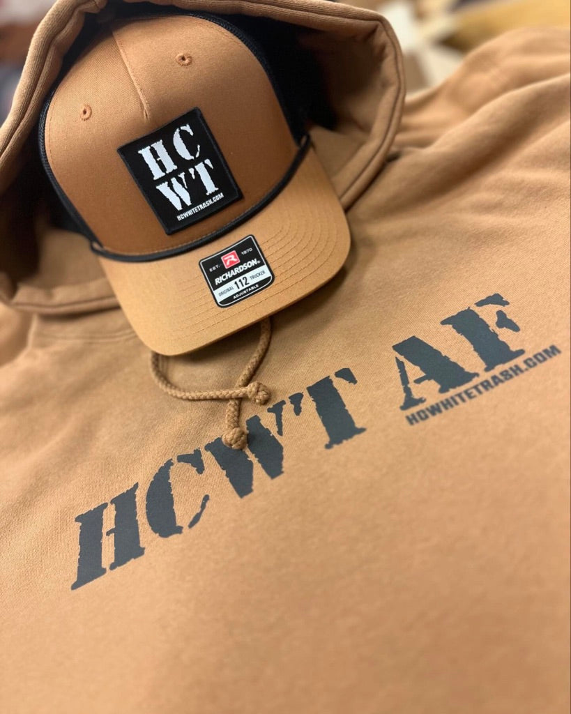 HCWT AF Heavyweight Pullover Hoodie - Saddle